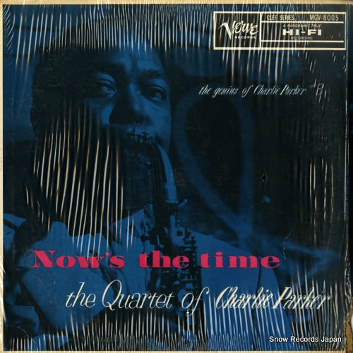 PARKER, CHARLIE now's the time / the genius of charlie parker #3 MGV-8005