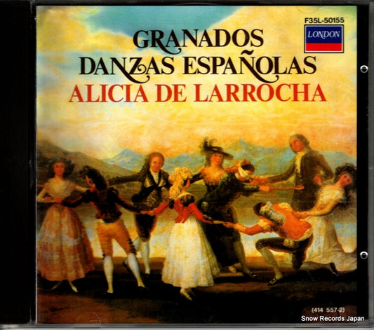 LARROCHA, ALICIA DE granados; danzas espanolas F35L-50155