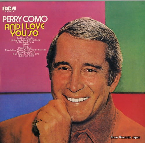 COMO, PERRY and i love you so RCA-5079