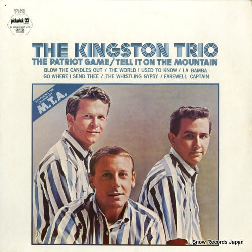 KINGSTON TRIO, THE the patriot game / tell it on the mountain SPC-3297