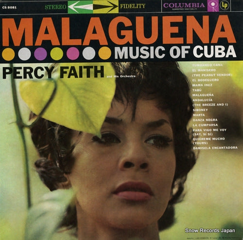 FAITH, PERCY malaguena (music of cuba) CS8081