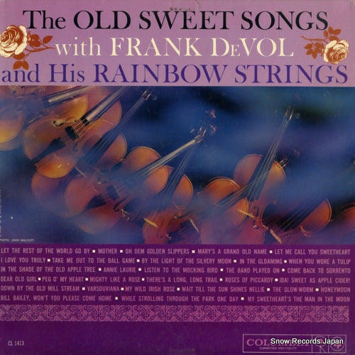 DE VOL, FRANK the old sweet songs CL1413
