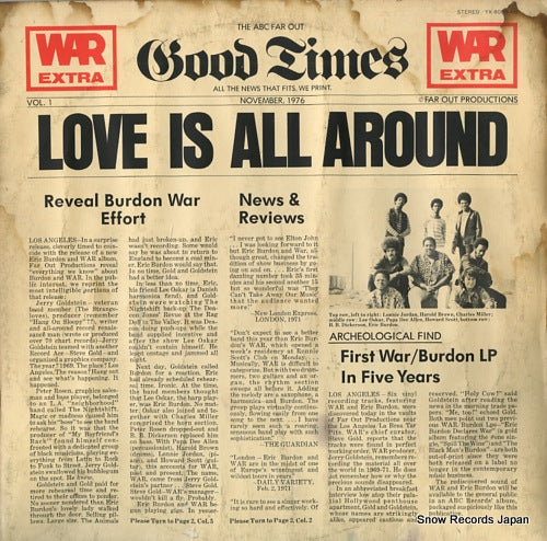 WAR love is all around YX-8069-AB