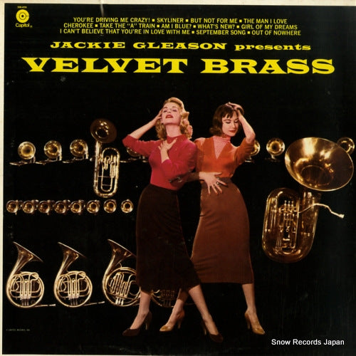 GLEASON, JACKIE velvet brass SM-859