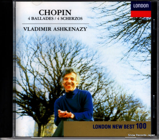 ASHKENAZY, VLADIMIR chopin; 4 ballades / 4 scherzos POCL-5083
