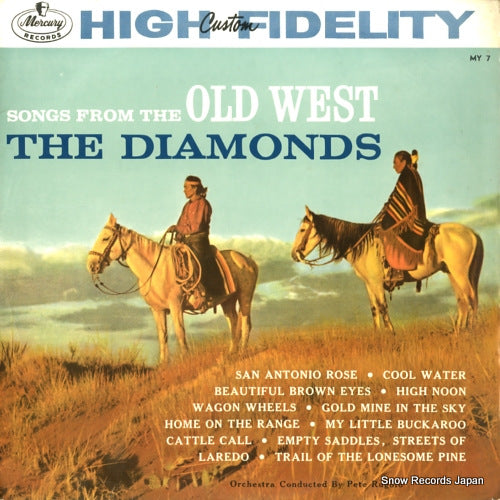 DIAMONDS, THE songs from the old west MY7