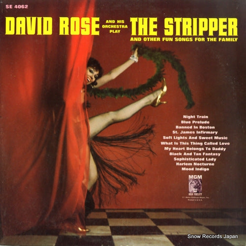 ROSE, DAVID the stripper and other fun songs for the family SE4062