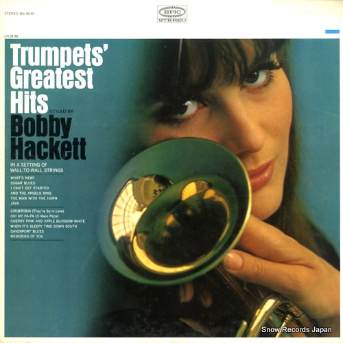 HACKETT, BOBBY trumpets' greatest hits BN26155