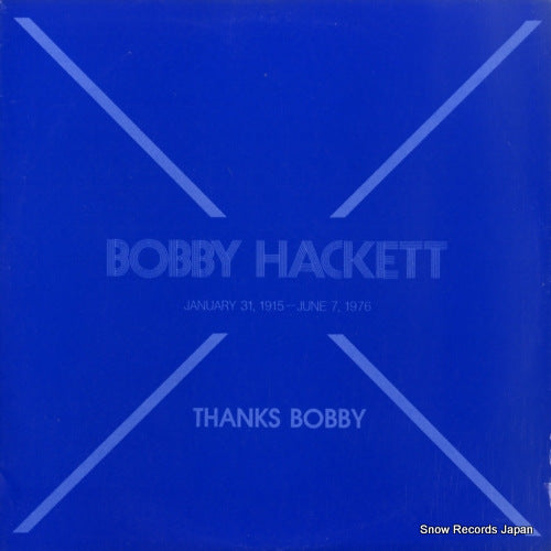 HACKETT, BOBBY thanks bobby DR1004