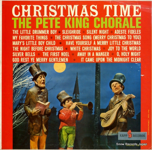 PETE KING CHORALE, THE christmas time KL-1214