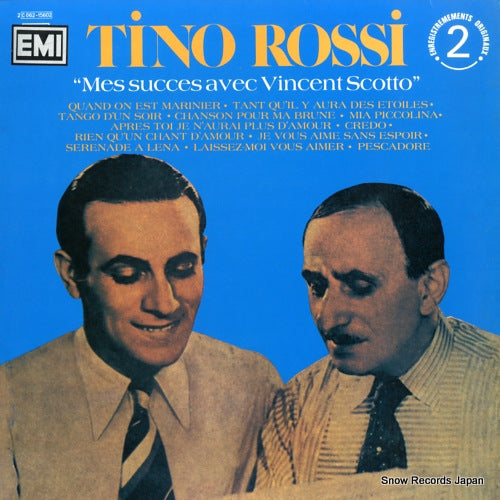 ROSSI, TINO mes succes avec vincent scotto 2C062-15602
