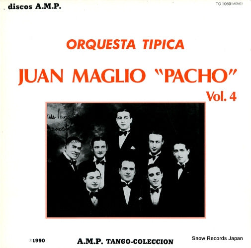 JUAN MAGLIO PACHO bandoneon porque lloras? vol.4 TC-1069