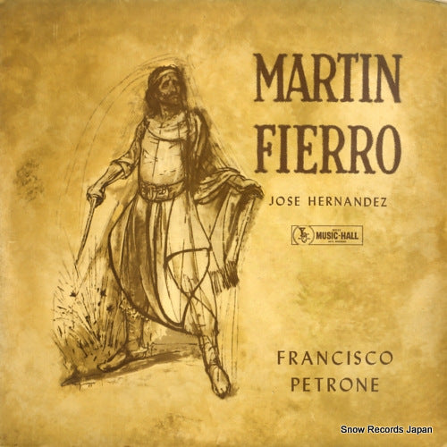 PETRONE, FRANCISCO jose hernandez: martin fierro MH-401