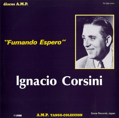 CORSINI, IGNACIO fumando espero TC-1054