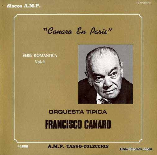 CANARO, FRANCISCO canaro en paris vol.9 TC-1053