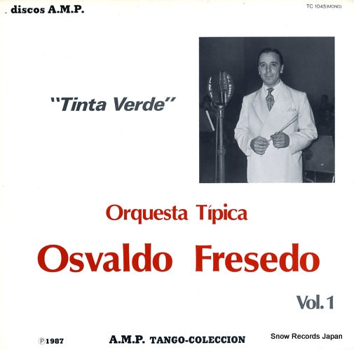 OSVALDO FRESEDO tinta verde vol.1 TC-1045