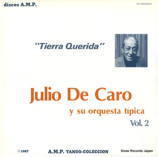 CARO, JULIO DE tierra querida vol.2 TC-1044
