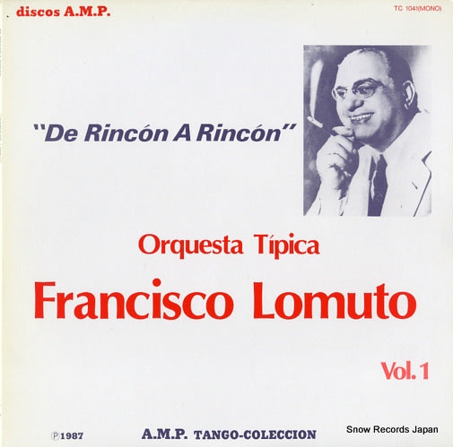 LOMUTO, FRANCISCO de rincon a rincon vol.1 TC-1041