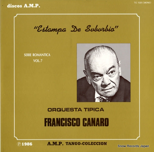 FRANCISCO CANARO estampa de suburbio vol.7 TC-1031