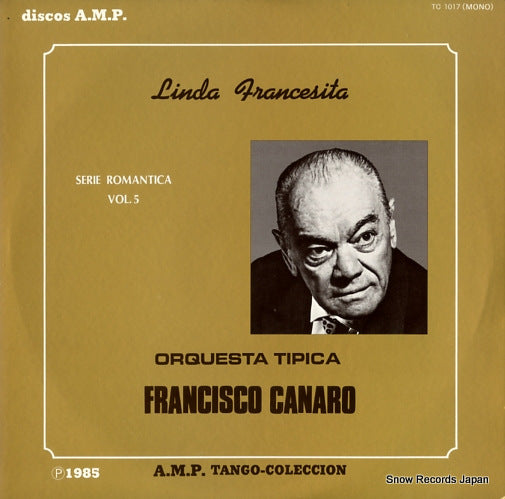 FRANCISCO CANARO linda francesita vol.5 TC-1017