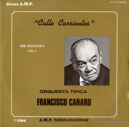 FRANCISCO CANARO calle corrientes vol.3 TC-1011
