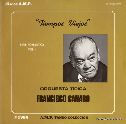 FRANCISCO CANARO tiempos viejos vol.2 TC-1010