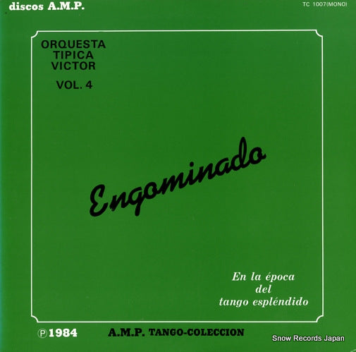 ORQUESTA TIPICA VICTOR engominado vol.4 TC-1007