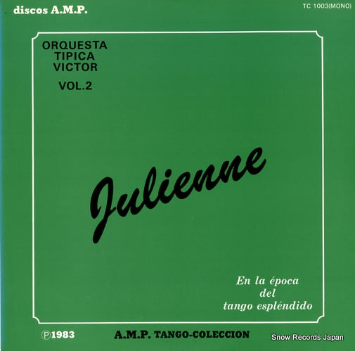 ORQUESTA TIPICA VICTOR julienne vol.2 TC-1003