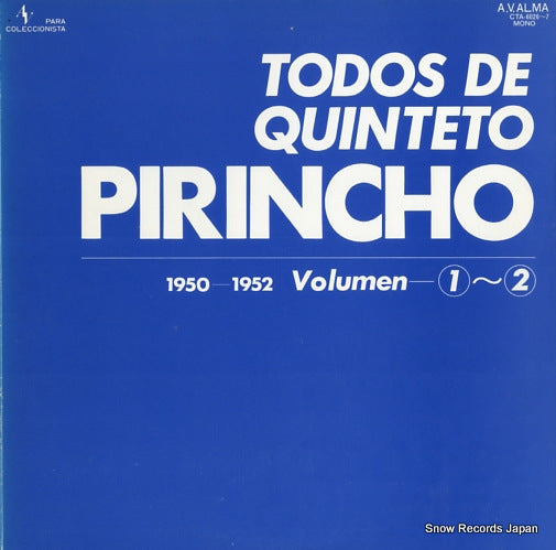 QUINTETO PIRINCHO todos de quinteto pirincho vol.1-2 CTA-6026