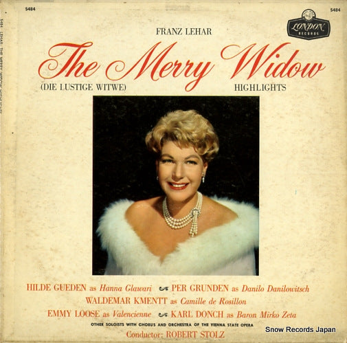 STOLZ, ROBERT lehar; the merry widon LONDON5484
