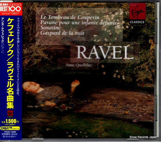 QUEFFELEC, ANNE ravel; piano works TOCE-14304