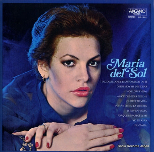 SOL, MARIA DEL maria del sol DKL1-3516