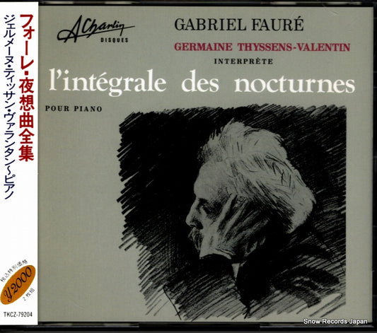 THYSSENS-VALENTIN, GERMAINE faure; l'integrale des nocturnes TKCZ-79204