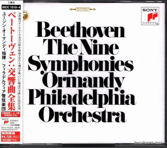 ORMANDY, EUGENE beethoven; the nine symphonies SICC1510