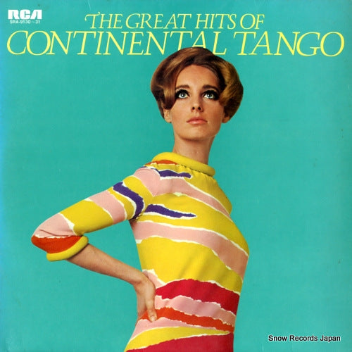 BEHREN, GERHARD, UND SEIN ORCHESTER the great hits of continental tango SRA-9130