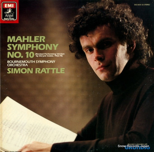 RATTLE, SIMON mahler; symphony no.10 EAC-50124