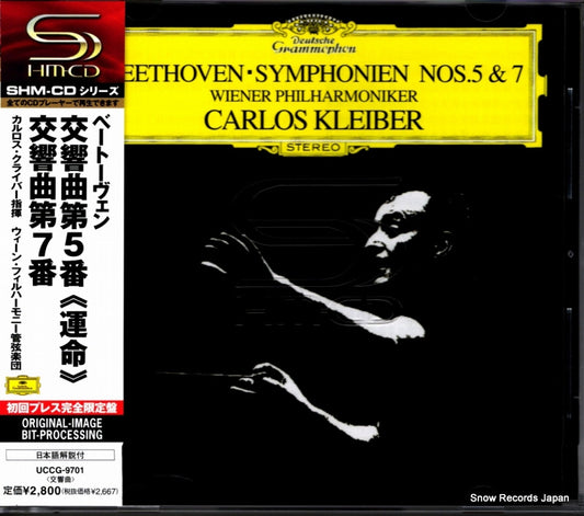 KLEIBER, CARLOS beethoven; symphonien nos.5 & 7 UCCG-9701