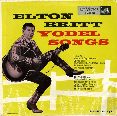 BRITT, ELTON yodel songs LPM-1288