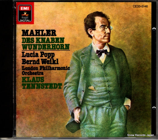 TENNSTEDT, KLAUS mahler; des knaben wunderhorn CE33-5146