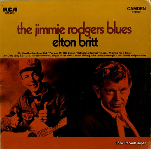 BRITT, ELTON the jimmie rodgers blues CAS-2295