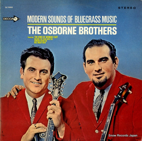 OSBORNE BROTHERS, THE modern sounds of bluegrass music DL74903