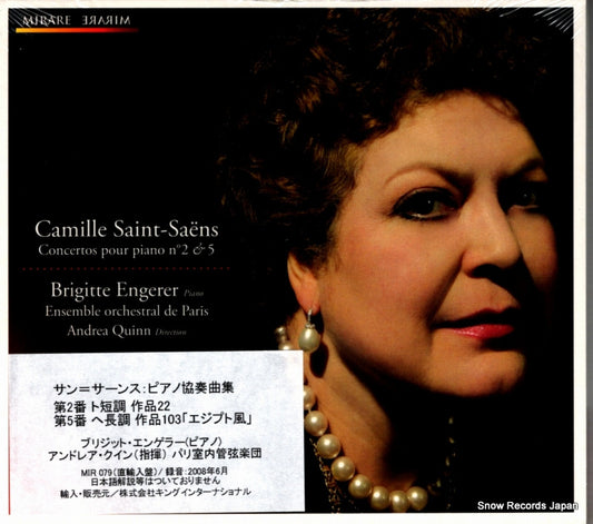 ENGERER, BRIGITTE saint-saens; concertos pour piano no.2 & 5 MIR079