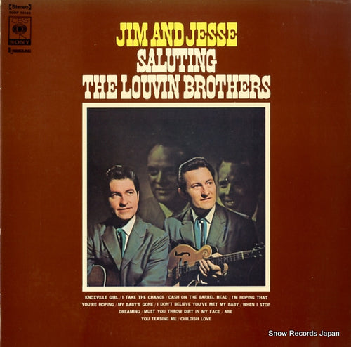JIM AND JESSE saluting the louvin brothers SONP50184