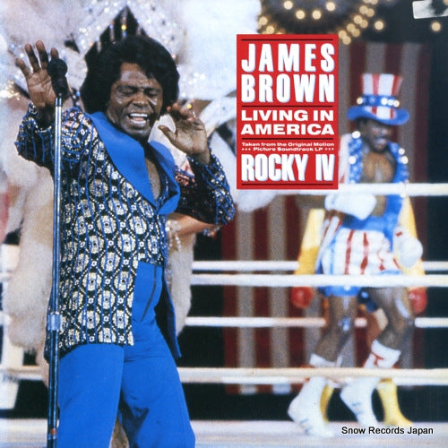 BROWN, JAMES living in america rocky iv C12Y0177