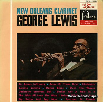 LEWIS, GEORGE new orleans clarinet SFON-10014