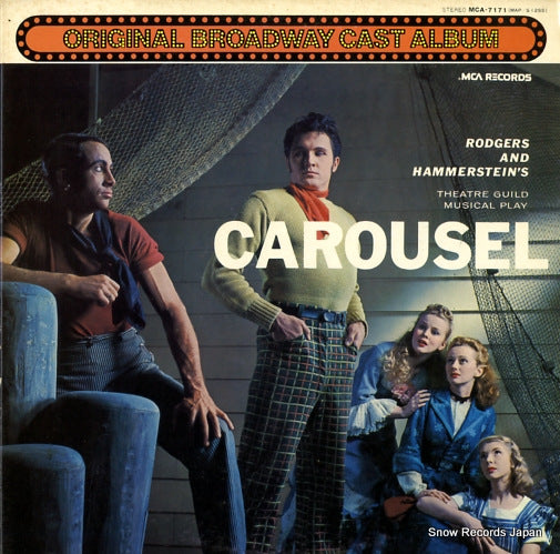 ORIGINAL BROADWAY CAST carousel MCA-7171