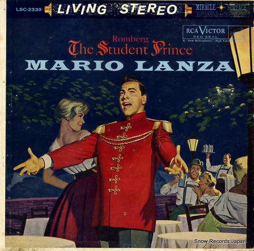 LANZA, MARIO romberg; the student prince LSC-2339