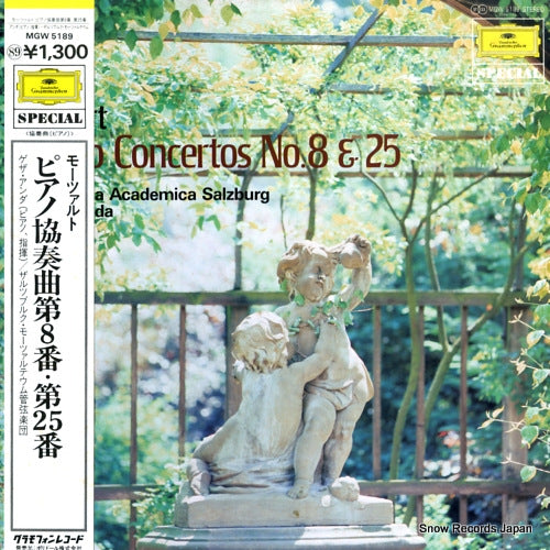 ANDA, GEZA mozart; piano concertos no.8 & 25 MGW5189