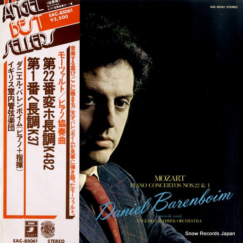 BARENBOIM, DANIEL mozart; piano concertos nos.22 & 1 EAC-85061