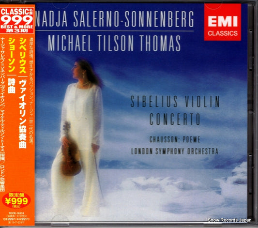 SALERNO-SONNENBERG, NADJA sibelius; violin concerto TOCE-16318
